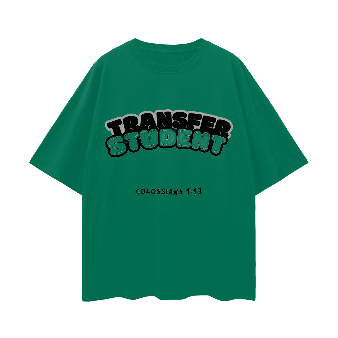 Transfer Student Deep Drop Shoulder Tee