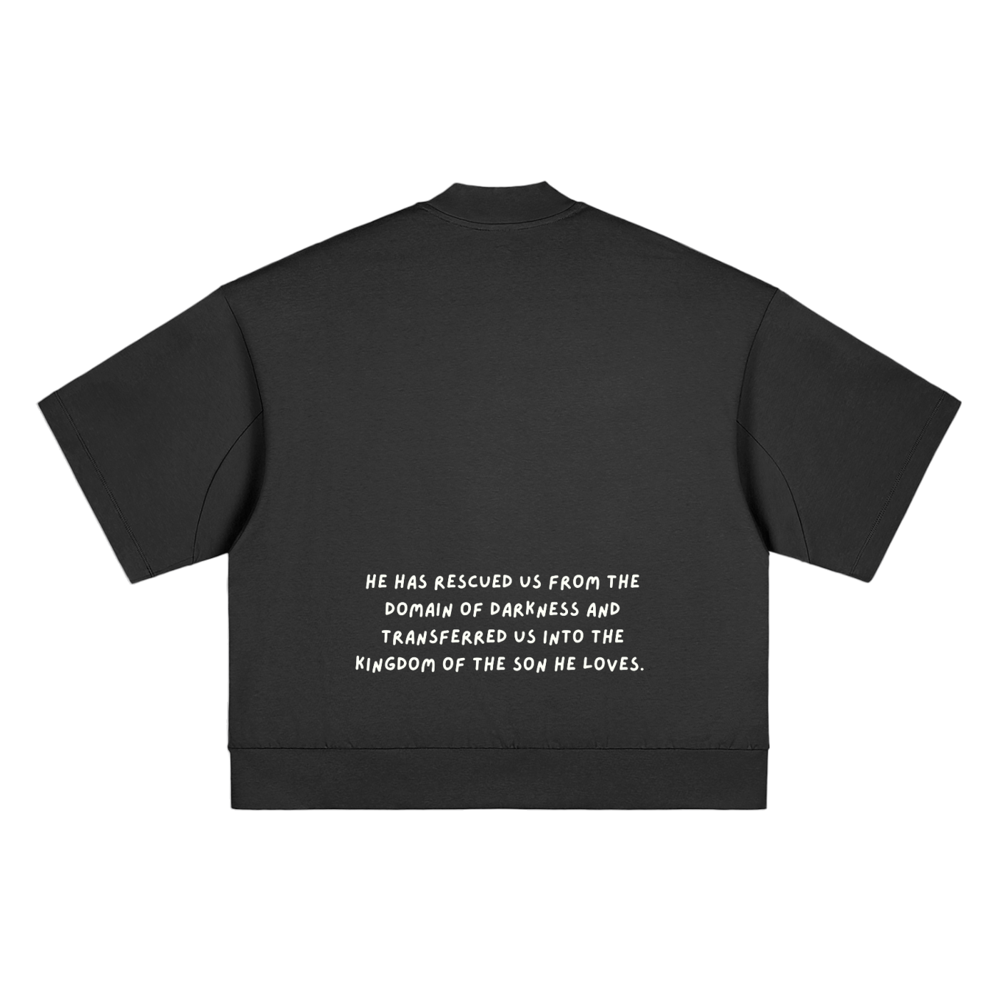 Transfer Student Heavyweight Mock Neck T-shirt