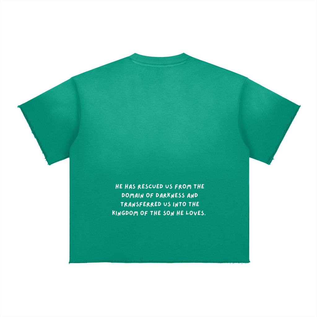 Transfer Student Sun Fade Raw Edge T-Shirt