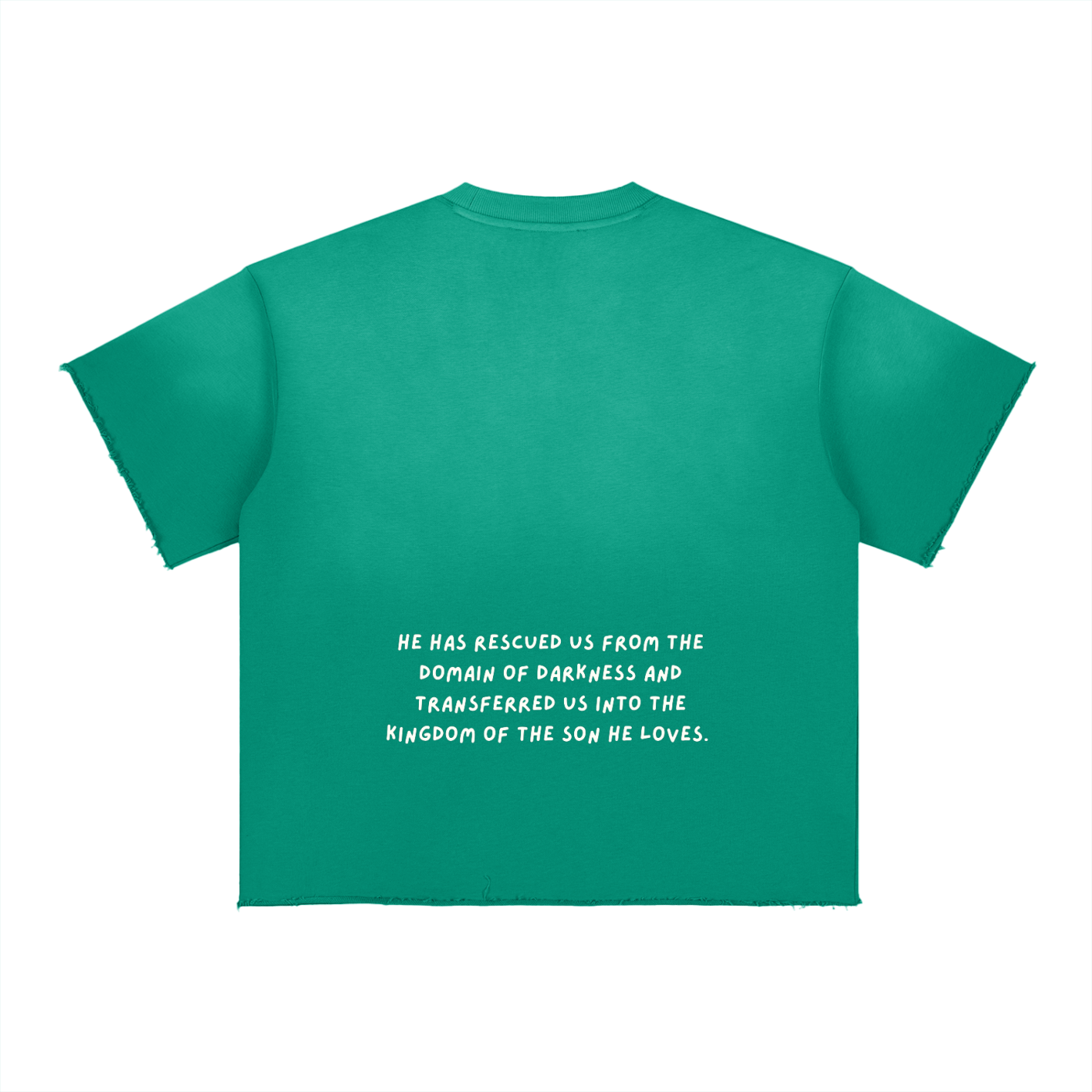 Transfer Student Sun Fade Raw Edge T-Shirt