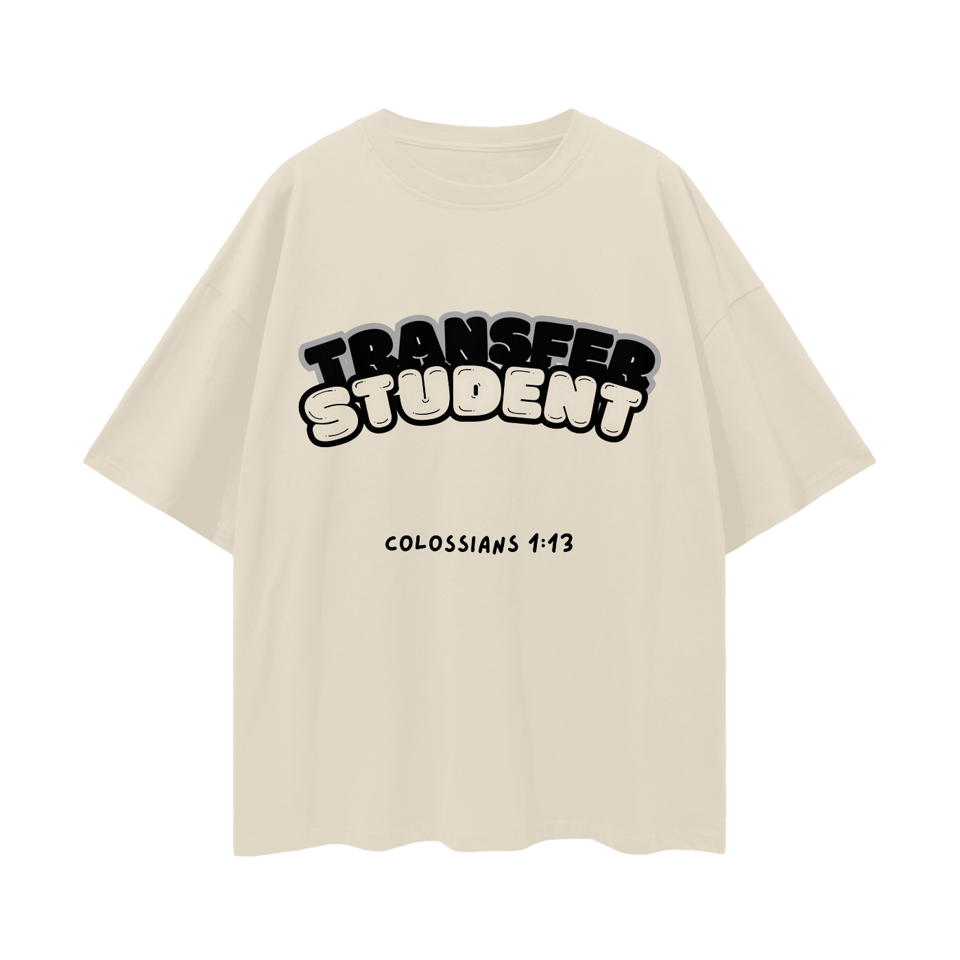 Transfer Student Deep Drop Shoulder Tee