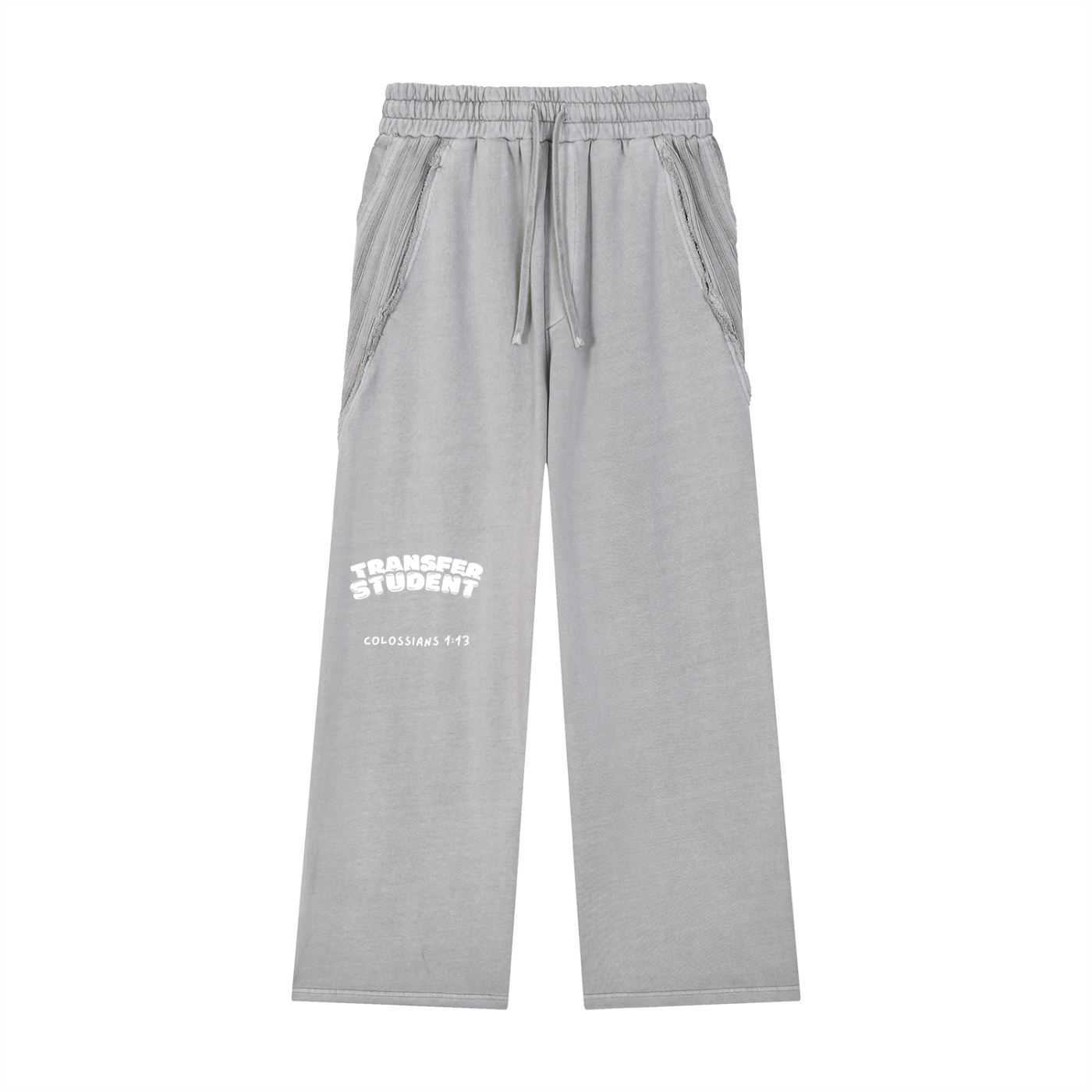Transfer Student Raw Edge Sweatpants