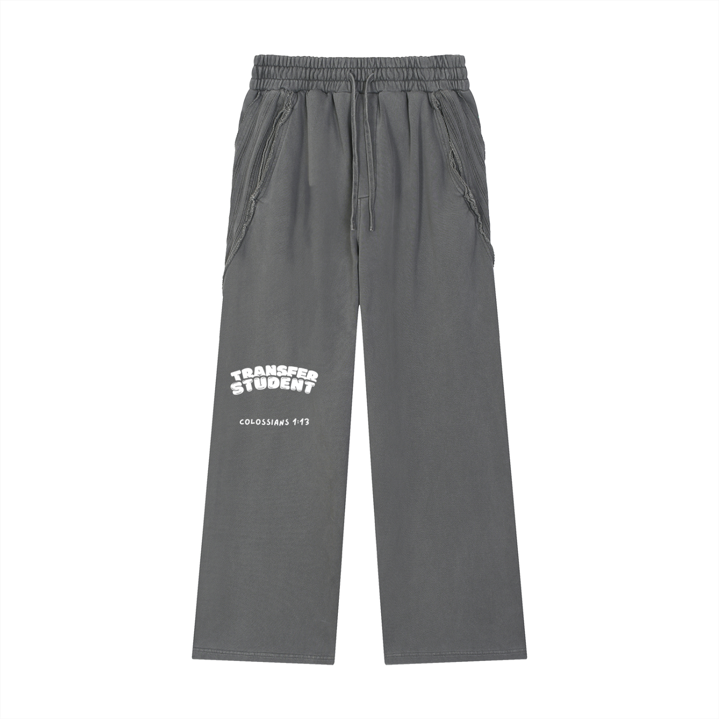 Transfer Student Raw Edge Sweatpants