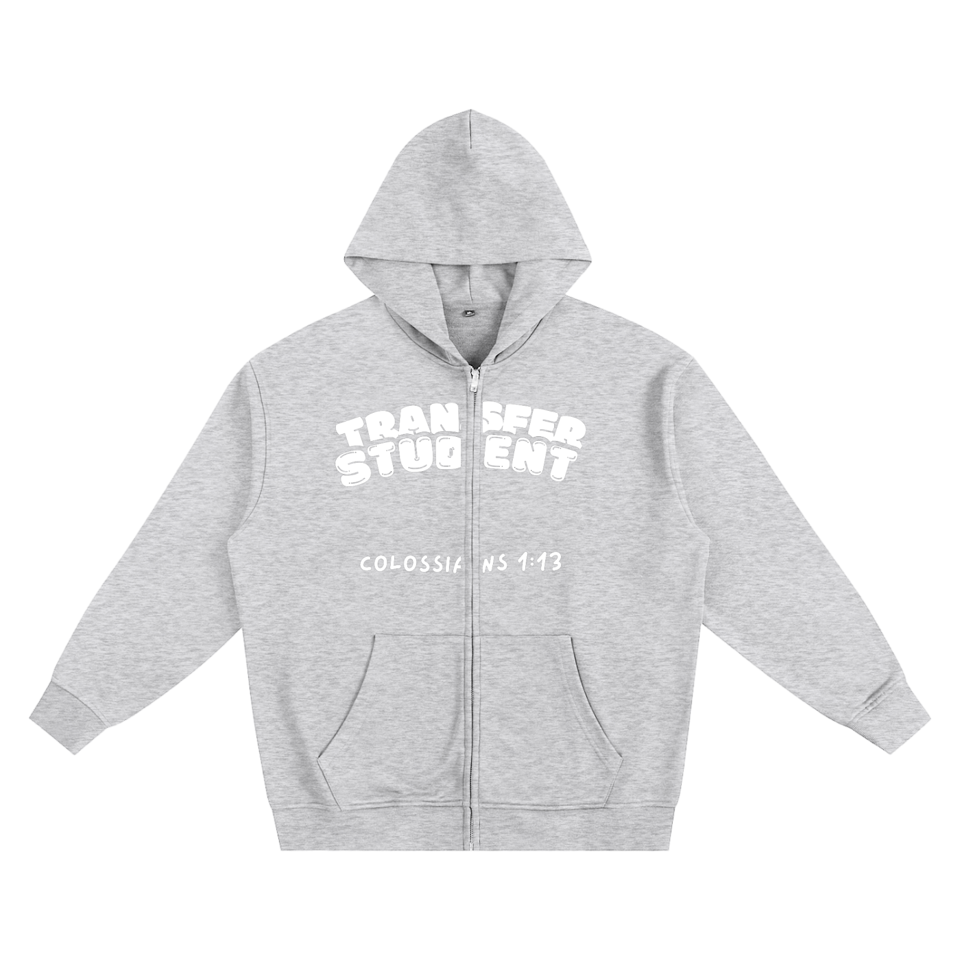 Transfer Student Heavyweight Zip-up Hoodie