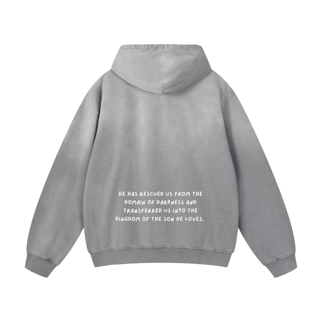 Transfer Student Heavyweight Sunfade Oversized Hoodie