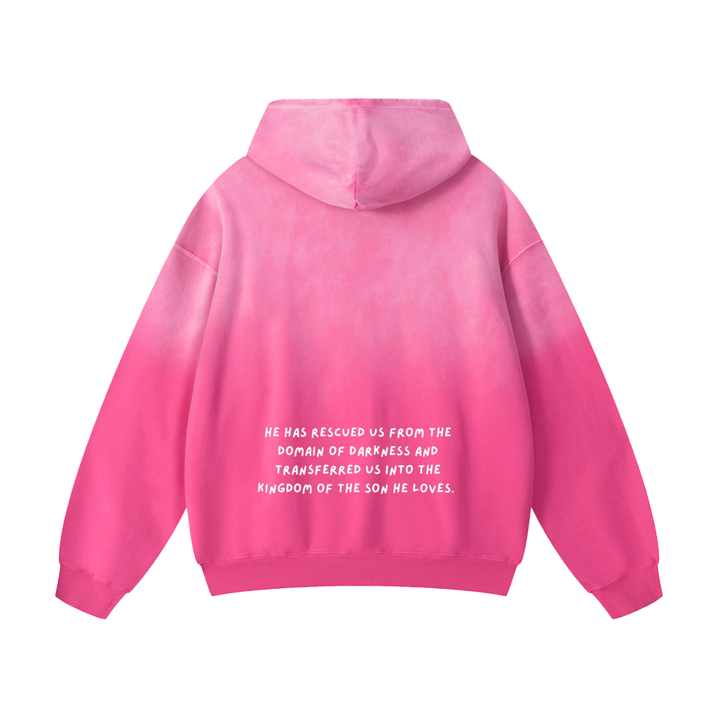 Transfer Student Heavyweight Sunfade Oversized Hoodie