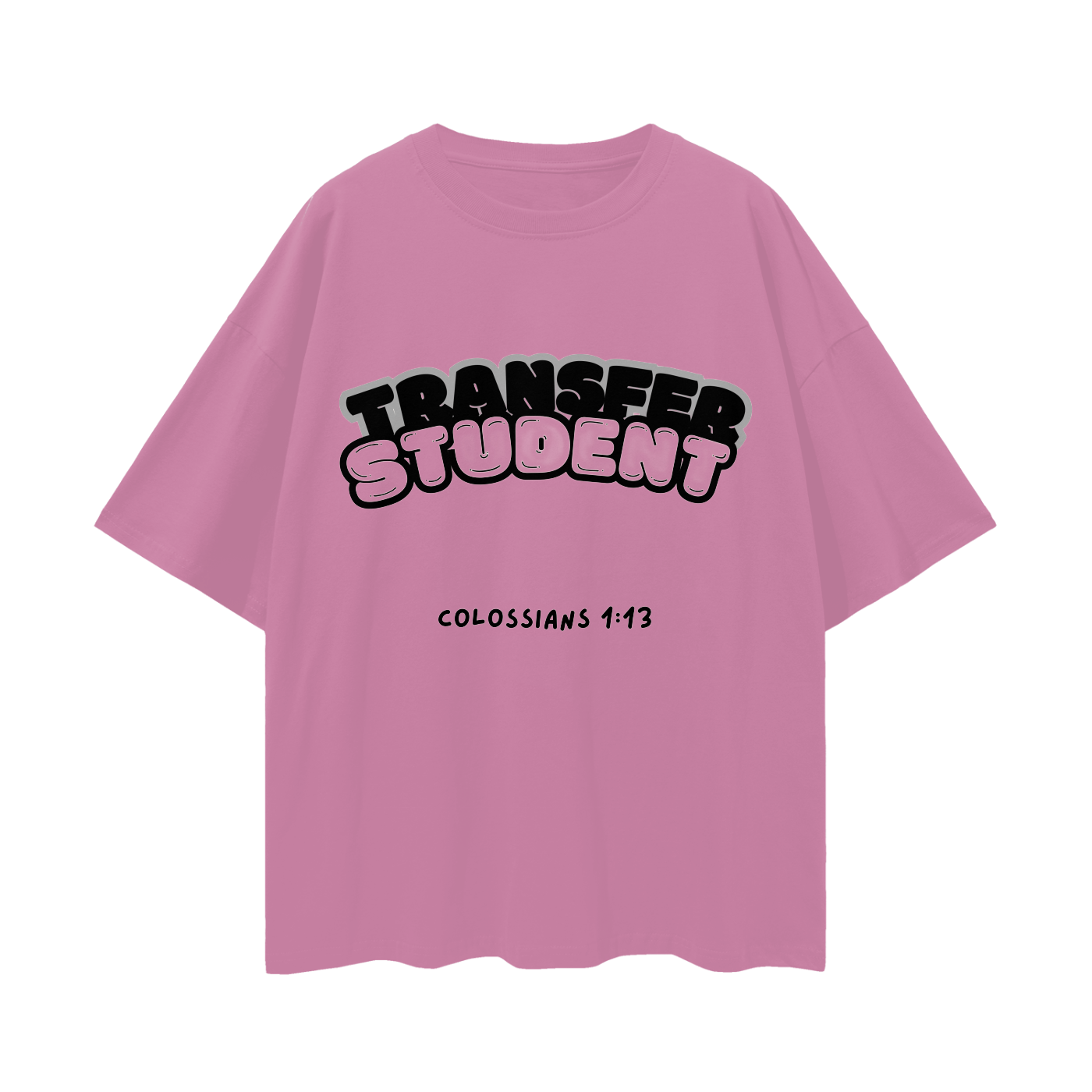 Transfer Student Deep Drop Shoulder Tee