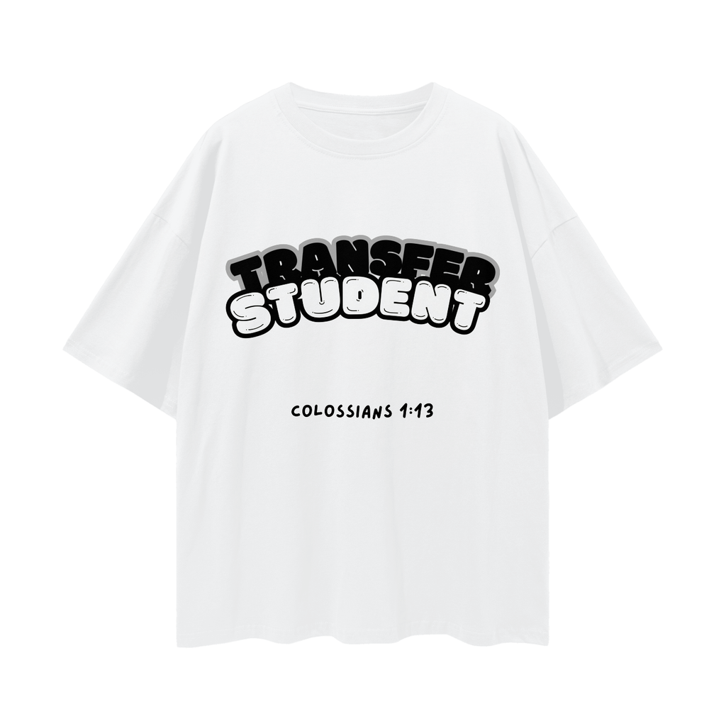 Transfer Student Deep Drop Shoulder Tee