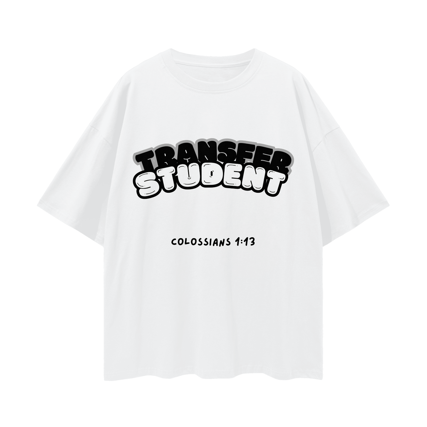 Transfer Student Deep Drop Shoulder Tee