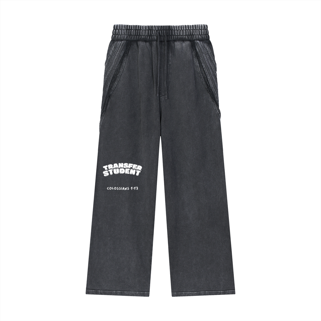 Transfer Student Raw Edge Sweatpants