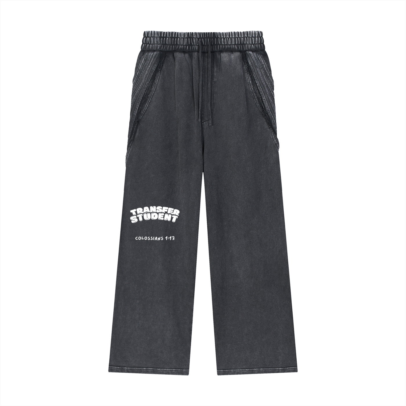 Transfer Student Raw Edge Sweatpants