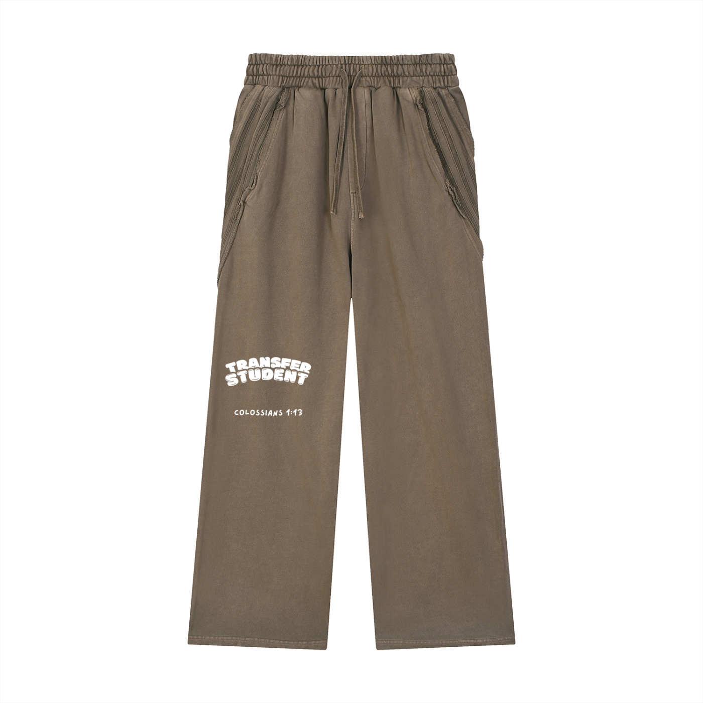 Transfer Student Raw Edge Sweatpants