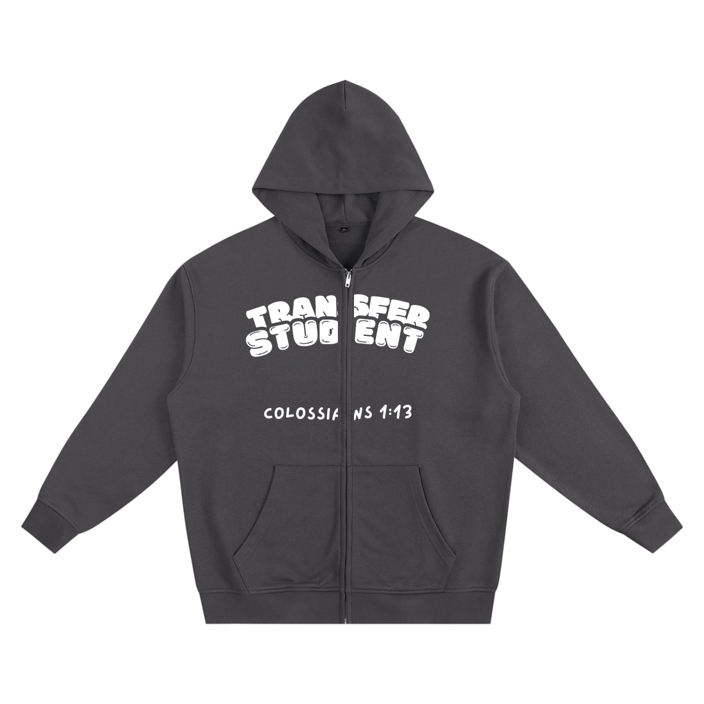 Transfer Student Heavyweight Zip-up Hoodie