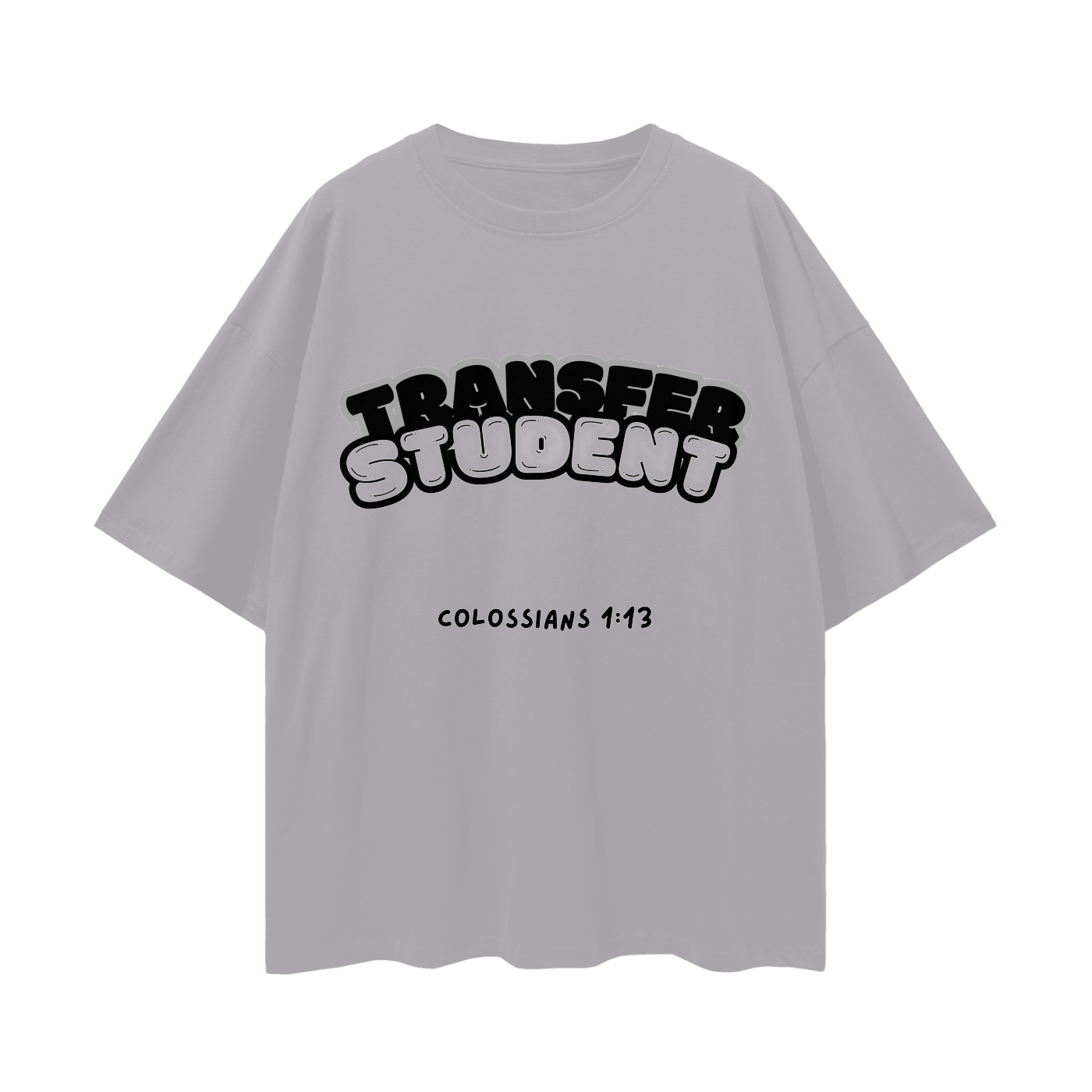Transfer Student Deep Drop Shoulder Tee