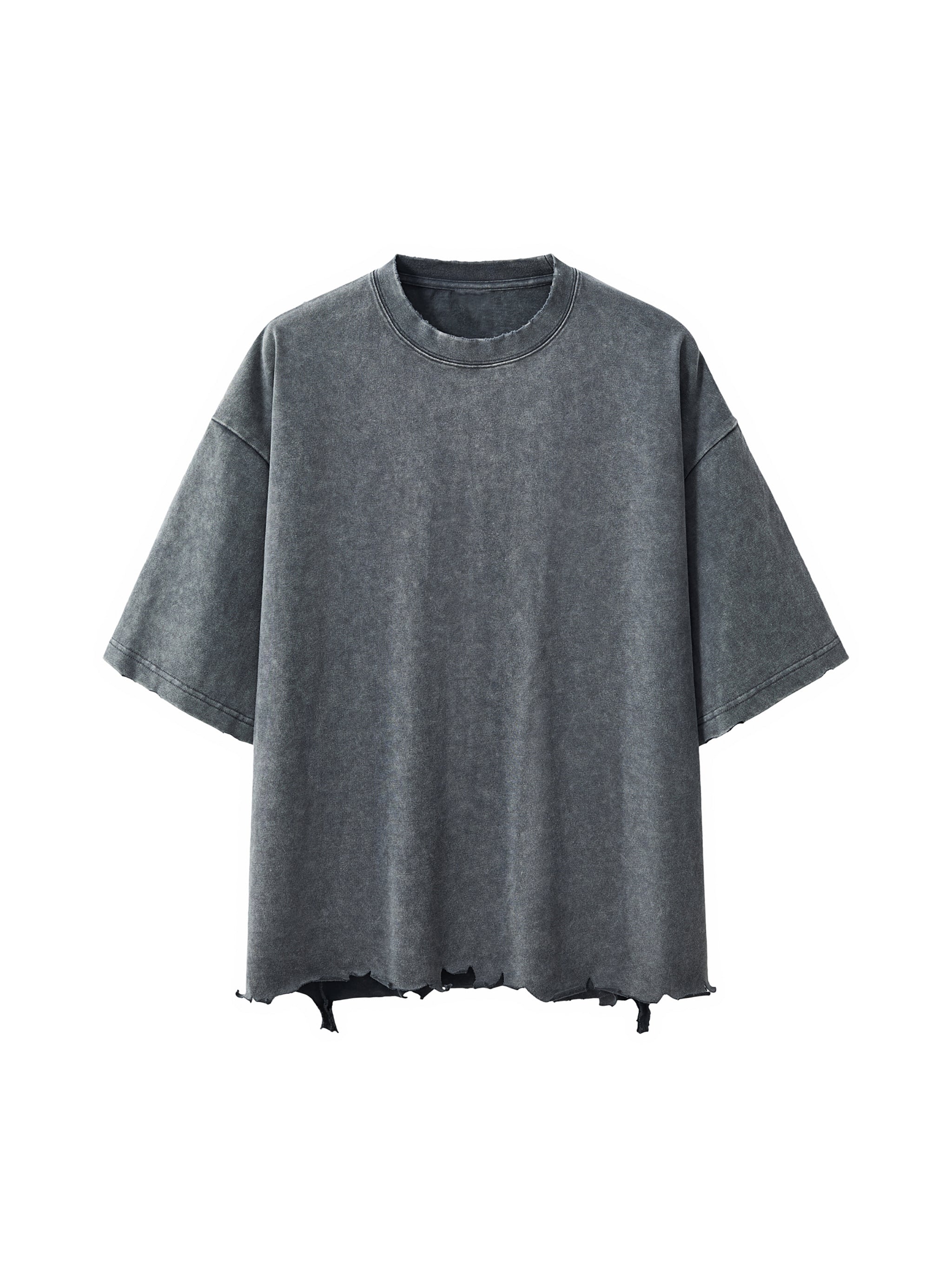 Transfer Student Raw-Hem Boxy T-shirt